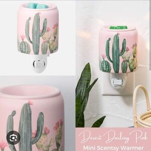Scentsy Desert Darling Pink Mini Warmer